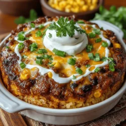 Creamy Chicken Taco Rice Bake: Your Ultimate Guide to a Flavorful Meal