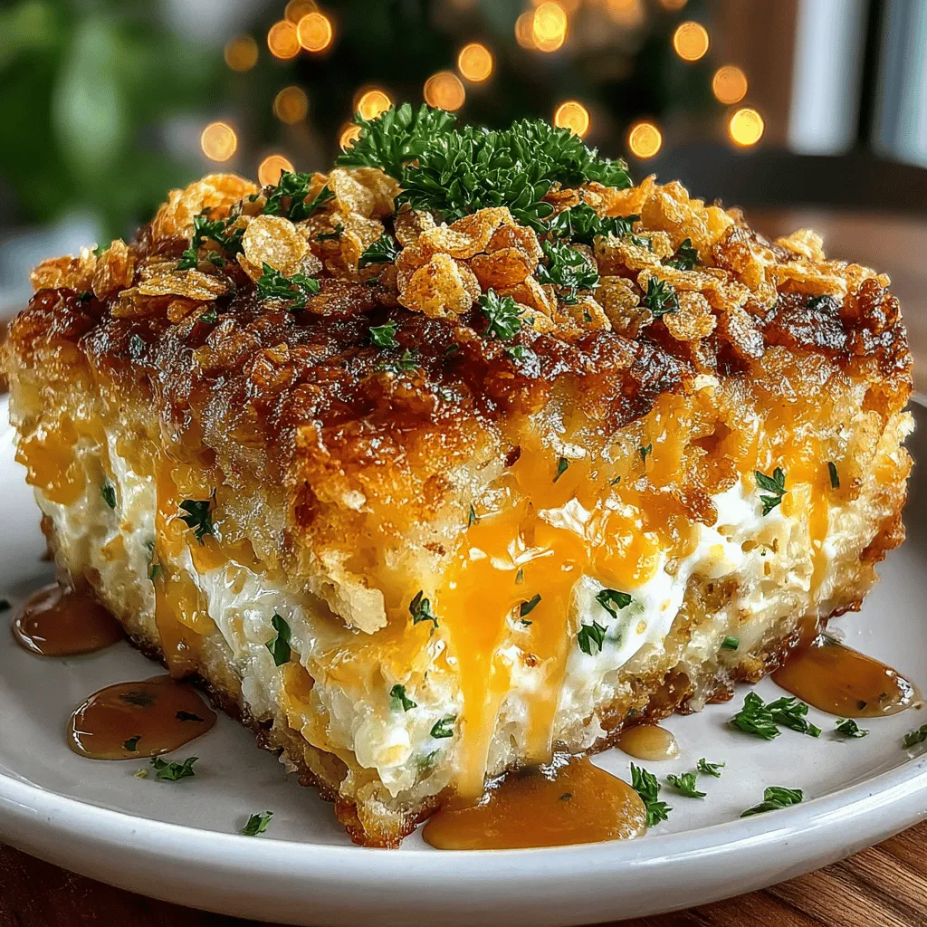 To achieve that irresistible golden crust that everyone loves, sprinkle some additional shredded cheddar on top of your casserole during the final cooking phase. This not only enhances the flavor but also gives a visually appealing finish that’s sure to impress your family and friends.