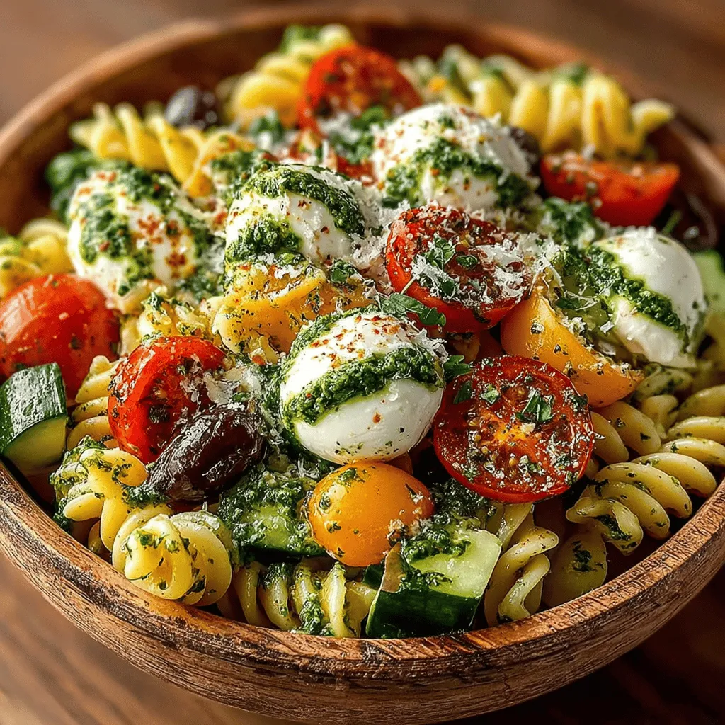 Pasta salads are a culinary essential that embodies the spirit of casual dining. They are versatile, refreshing, and can be easily tailored to suit various tastes and dietary preferences. Whether you’re planning a summer gathering, packing a picnic, or simply looking for a quick meal option, a pasta salad fits the bill perfectly. Among the myriad of pasta salad options, the Bright & Fresh Pesto Pasta Salad stands out for its vibrant ingredients and easy preparation. This recipe not only tantalizes the taste buds but also elevates the traditional pasta salad with its delightful pesto, making it a must-try dish for any occasion.