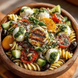 Pasta salads are a culinary essential that embodies the spirit of casual dining. They are versatile, refreshing, and can be easily tailored to suit various tastes and dietary preferences. Whether you’re planning a summer gathering, packing a picnic, or simply looking for a quick meal option, a pasta salad fits the bill perfectly. Among the myriad of pasta salad options, the Bright & Fresh Pesto Pasta Salad stands out for its vibrant ingredients and easy preparation. This recipe not only tantalizes the taste buds but also elevates the traditional pasta salad with its delightful pesto, making it a must-try dish for any occasion.