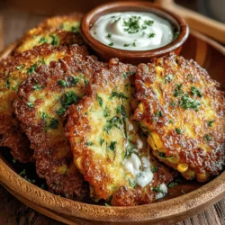 If you're on the hunt for a delightful dish that perfectly marries the flavors of summer with a healthy twist, look no further than Zesty Zucchini Corn Fritters. This vibrant recipe is not only easy to prepare but also showcases the best of seasonal produce, making it an ideal option for those who appreciate fresh and nutritious meals. Whether you’re serving them as a snack, appetizer, or light meal, these fritters are sure to impress with their crispy exterior and tender interior.