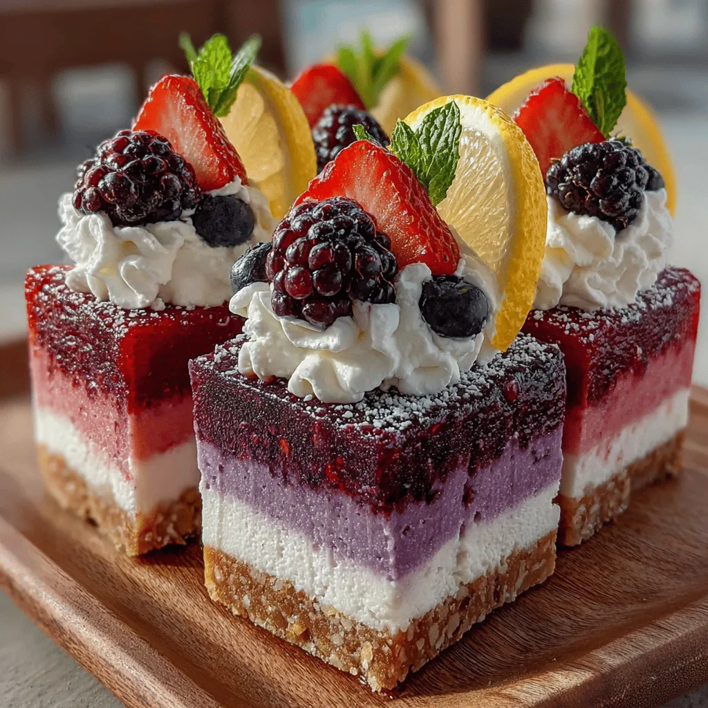 As the sun shines brightly and temperatures rise, there’s nothing quite like indulging in a refreshing frozen dessert to cool off. Our recipe for Refreshing Frozen Berry Lemonade Bars captures the essence of summer with its delightful blend of tangy lemon and sweet mixed berries. These bars are not only a treat for the taste buds but also evoke cherished memories of carefree summer days, making them the perfect addition to any warm-weather gathering.