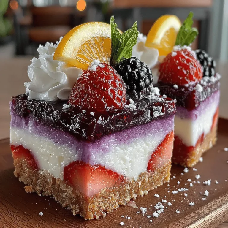 As the sun shines brightly and temperatures rise, there’s nothing quite like indulging in a refreshing frozen dessert to cool off. Our recipe for Refreshing Frozen Berry Lemonade Bars captures the essence of summer with its delightful blend of tangy lemon and sweet mixed berries. These bars are not only a treat for the taste buds but also evoke cherished memories of carefree summer days, making them the perfect addition to any warm-weather gathering.