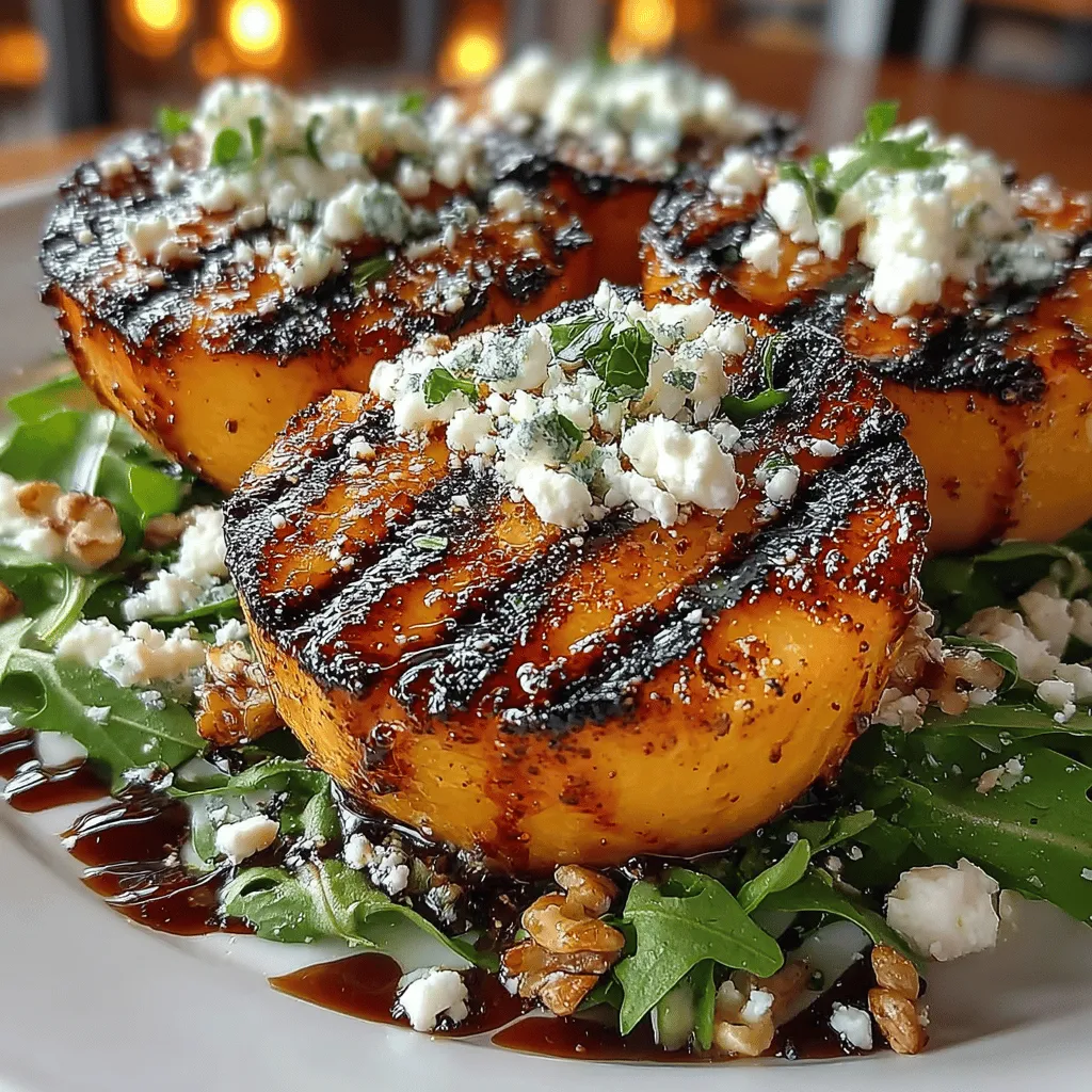As the summer sun warms the days, there’s nothing quite like the refreshing taste of a Grilled Peach & Arugula Salad. This vibrant dish combines the sweetness of caramelized peaches with the peppery bite of arugula, creating a delightful balance of flavors that perfectly reflects the season. Easy to prepare and incredibly versatile, this salad serves as a light lunch, a sophisticated appetizer, or even a stunning side dish for your next gathering.