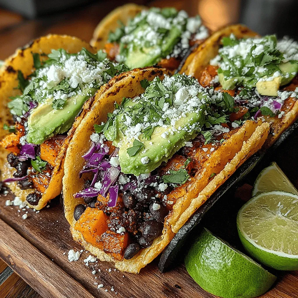 In recent years, plant-based eating has surged in popularity, with more people seeking to incorporate healthier, sustainable options into their diets. The rise in awareness about the environmental impact of meat consumption and the health benefits of vegetarian meals has led many to explore the vibrant world of plant-based cuisine. Among the myriad of delicious options available, Sweet Potato & Black Bean Fiesta Tacos stand out as a flavorful, nutritious choice that is sure to satisfy even the most discerning of palates.