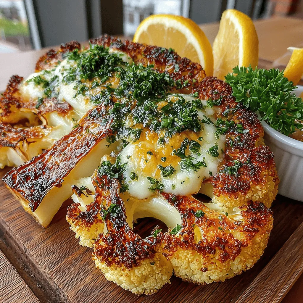 When I first stumbled upon the idea of roasting cauliflower, I was skeptical. I mean, how could a humble vegetable steal the spotlight? But the moment I took my first bite of garlic herb roasted cauliflower steak, I was hooked. The flavors were a delightful symphony that danced across my palate, and I knew I had discovered a dish that would not only impress my family and friends but also become a staple in my kitchen. This recipe is not just about food; it's about creating memories and sharing delicious flavors that bring people together. So, let’s dive into this flavorful journey and learn how to prepare your very own garlic herb roasted cauliflower steak.