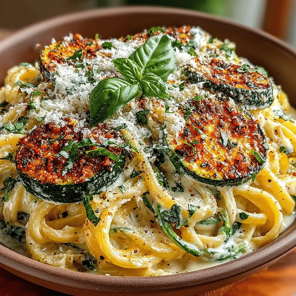 When it comes to quick yet delightful meals, few dishes can compare to Zesty Creamy Lemon Zucchini Pasta. This recipe perfectly combines the lightness of fresh zucchini with the comforting richness of a creamy lemon sauce, resulting in a dish that is both satisfying and invigorating. Its appeal lies not only in the vibrant flavors but also in its ease of preparation, making it an excellent choice for weeknight dinners, casual gatherings, or even special occasions where you want to impress your guests without spending hours in the kitchen.