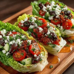 Embrace the vibrant flavors of the Mediterranean with our refreshing Greek Salad Lettuce Wraps. This recipe serves as a perfect light meal or appetizer, bringing together fresh vegetables, tangy feta cheese, and zesty dressing, all wrapped in crisp lettuce. Not only is it a visually appealing dish, but it's also packed with nutrients, making it an ideal choice for health-conscious eaters. In this article, we will explore the ingredients, preparation steps, and tips for making the most out of this delightful dish.