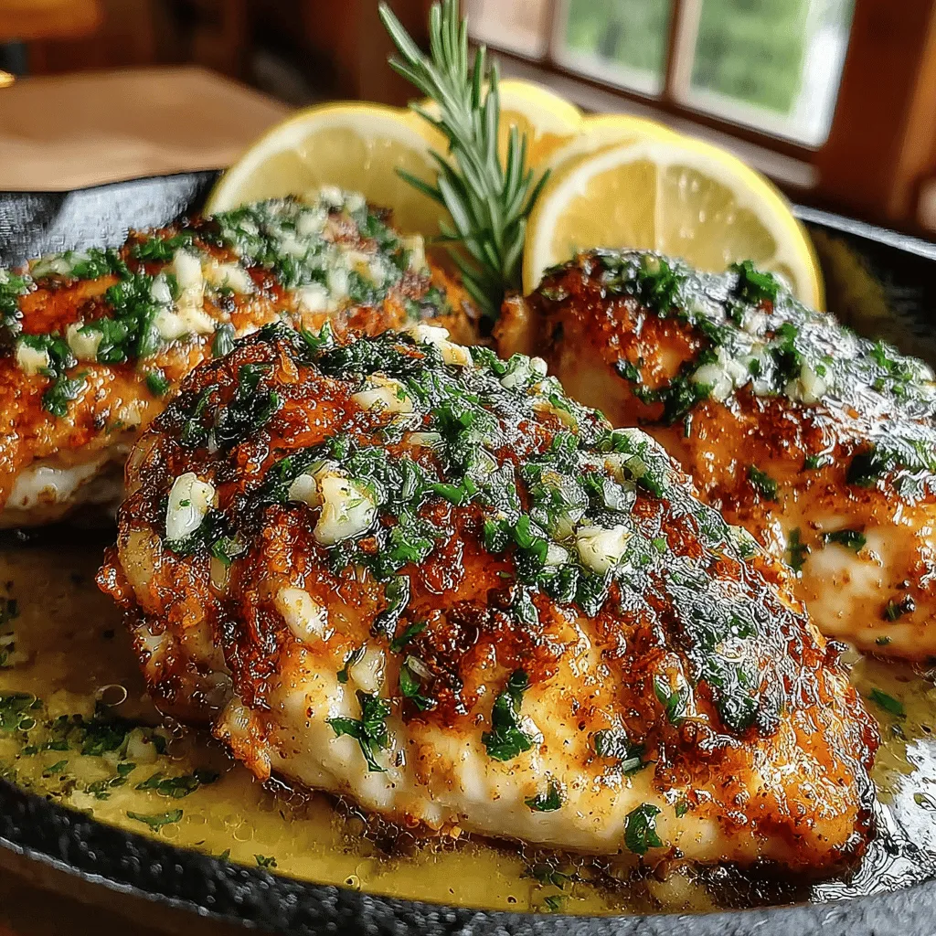 There's something incredibly comforting about the aroma of garlic and butter wafting through the kitchen. It transports me back to my childhood, where Sunday dinners felt like a celebration, and the whole family gathered around the table to share stories and laughter. One dish that always made an appearance was a succulent garlic butter chicken—simple, yet bursting with flavor. Today, I’m excited to share my version of this classic recipe, Sizzling Garlic Butter Baked Chicken Breasts, that not only captures those nostalgic moments but also delivers a hearty meal that’s perfect for any day of the week.