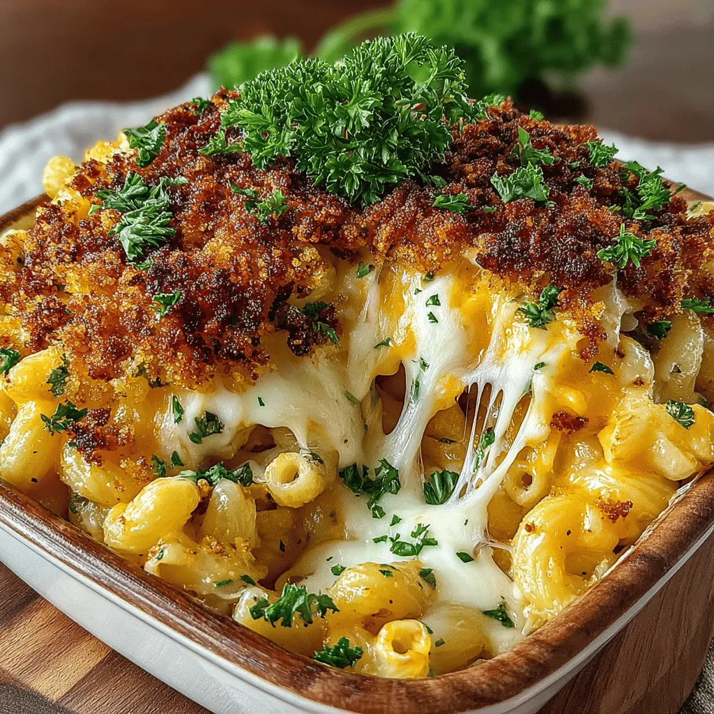 To create this delicious mac and cheese, you’ll need the following ingredients:
