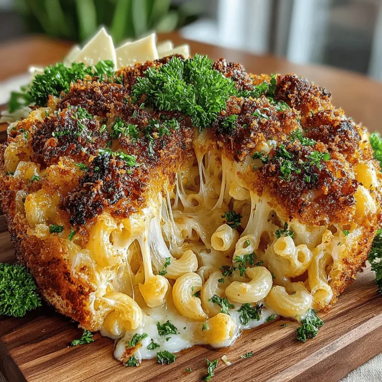 To create this delicious mac and cheese, you’ll need the following ingredients: