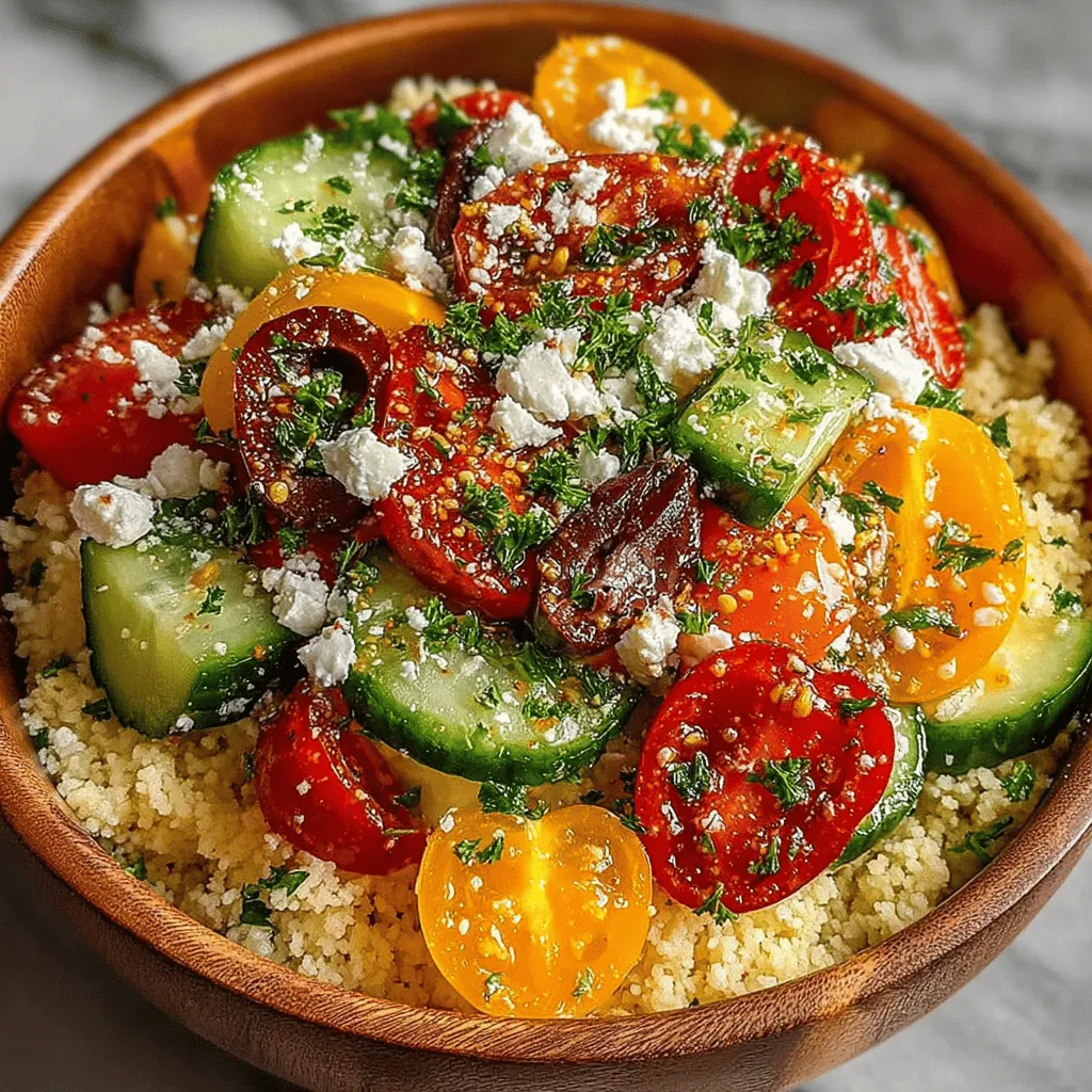 As the sun rises higher in the sky and warm weather beckons outdoor gatherings, the culinary treasures of Mediterranean cuisine become increasingly appealing. Among the delightful offerings of this vibrant region, refreshing salads stand out as the perfect companions to summer dining. One such dish that encapsulates the essence of Mediterranean flavors is the Chilled Couscous Salad. This dish not only showcases a medley of colors and tastes but also brings a host of health benefits to the table, making it an ideal side dish or a stand-alone meal.