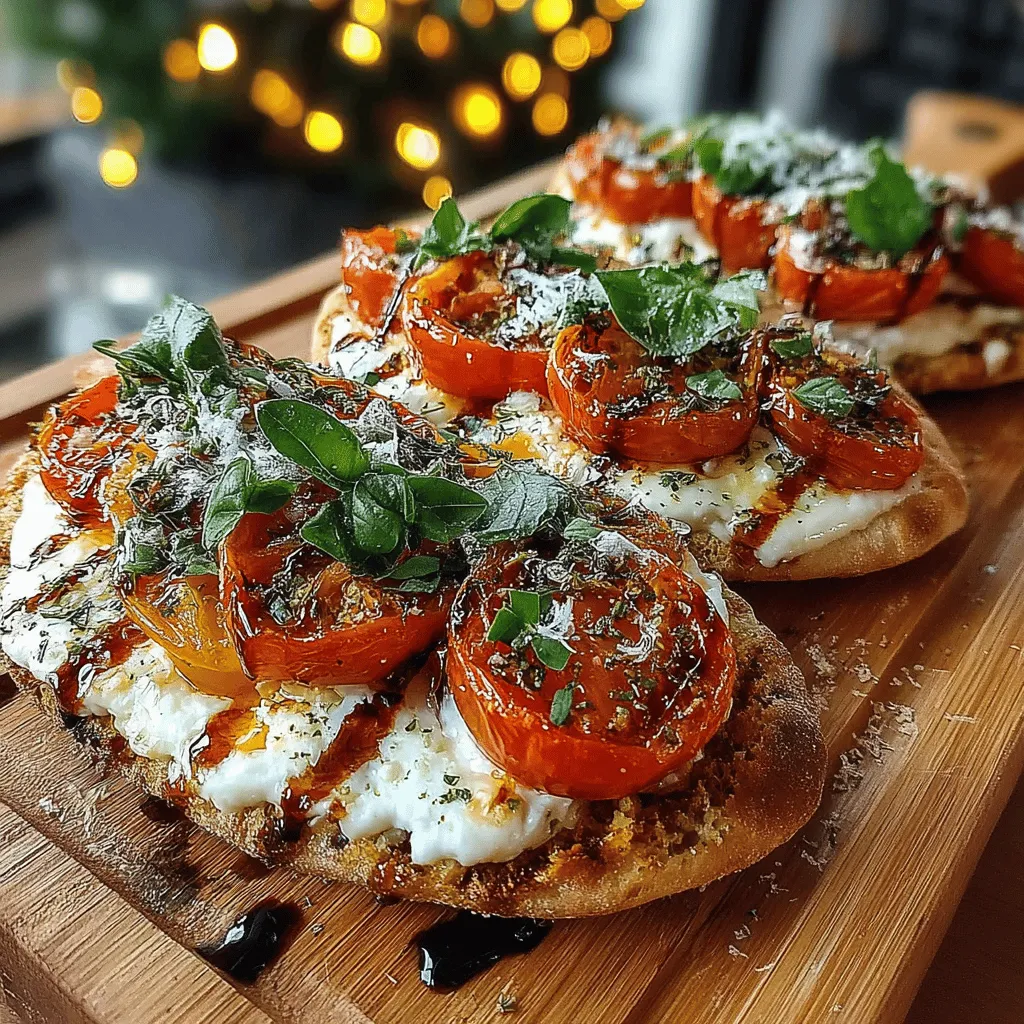 In the fast-paced world of meal preparation, finding a dish that strikes the perfect balance between speed, health, and flavor can be a challenge. Enter the Roasted Tomato Mozzarella Pita Melts—a delectable option that brings together the freshest ingredients for a quick yet satisfying meal. These tasty melts are not only easy to prepare but also bursting with flavor, making them ideal for a light lunch, a quick snack, or even a fulfilling dinner.