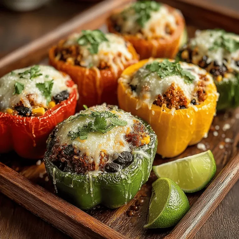 When it comes to creating a dish that captures both the eye and the palate, few recipes can rival the allure of stuffed mini bell peppers. These petite, colorful vegetables are not only visually appealing but also packed with nutrients, making them a delightful option for health-conscious eaters and gourmet enthusiasts alike. The recipe for Colorful Delights Stuffed Mini Bell Peppers combines the sweetness of the peppers with a savory filling that is both satisfying and versatile, perfect for any occasion.