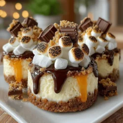 In recent years, no-bake desserts have surged in popularity among home bakers and dessert enthusiasts alike. These desserts not only save time and effort but also eliminate the need for an oven, making them perfect for warm-weather gatherings or quick treats. Among the multitude of no-bake recipes, the No-Bake S’mores Cheesecake Jars stand out as a delightful fusion of flavors and textures that pay homage to the beloved campfire classic, s’mores. This creative dessert captures the essence of toasted marshmallows, rich chocolate, and crunchy graham crackers, all while presenting them in a fun, individual serving size.