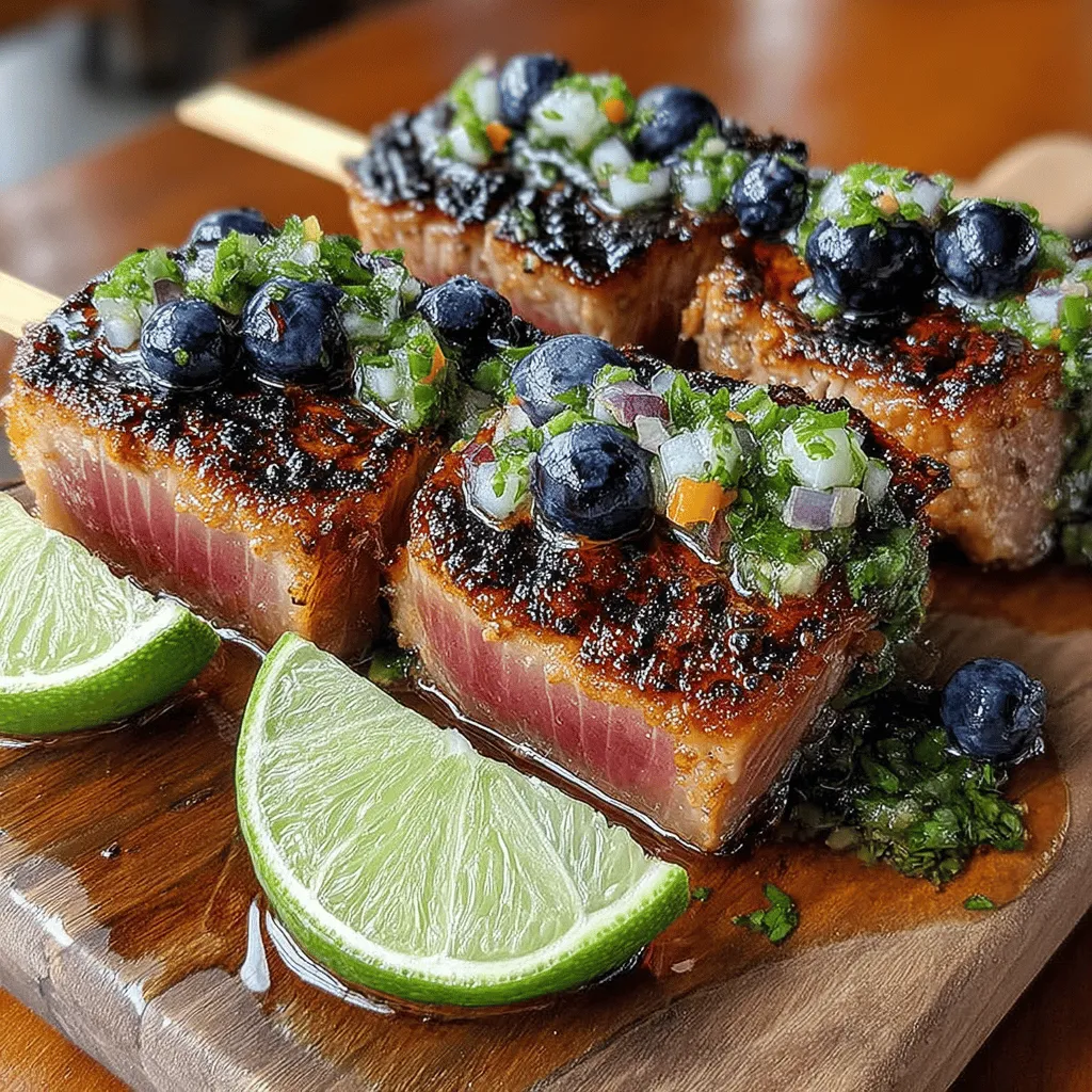 When it comes to creating a delicious dish, sourcing high-quality ingredients is paramount. For Tuna Skewers with Blueberry Salsa, selecting the freshest tuna and ripe blueberries will significantly enhance the flavor and overall experience. Here are some tips to ensure you choose the best ingredients: