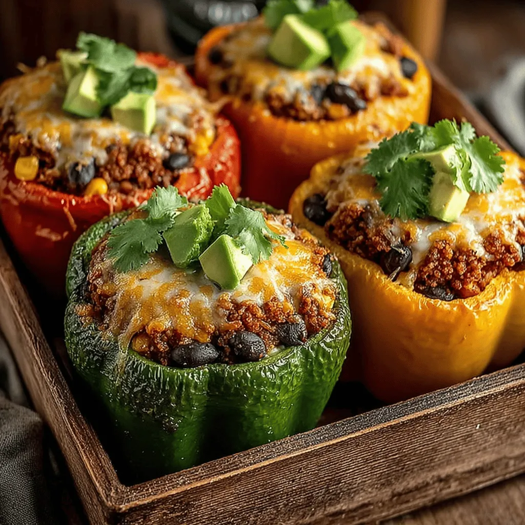 Stuffed bell peppers hold an enticing charm that has made them a beloved dish across numerous cuisines. These colorful peppers serve as a fantastic vessel for a variety of fillings, making them incredibly versatile. Not only do they add a delightful crunch and sweetness, but they also pack a nutritional punch. Bell peppers are rich in vitamins A and C, antioxidants that support immune health and skin vitality. Their natural sweetness complements a wide range of fillings, from grains and beans to meats and cheeses, allowing for endless creativity in the kitchen.