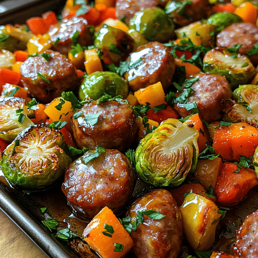 When it comes to quick and satisfying meals, few things compare to the convenience and deliciousness of a one-pan dish. The Sweet Glazed Sausage and Veggie Sheet Pan recipe is a perfect example of how a simple combination of ingredients can transform into a vibrant and flavorful dinner. This recipe not only saves you precious time in the kitchen but also showcases a delightful array of seasonal vegetables, making it a favorite among home cooks and busy families alike.