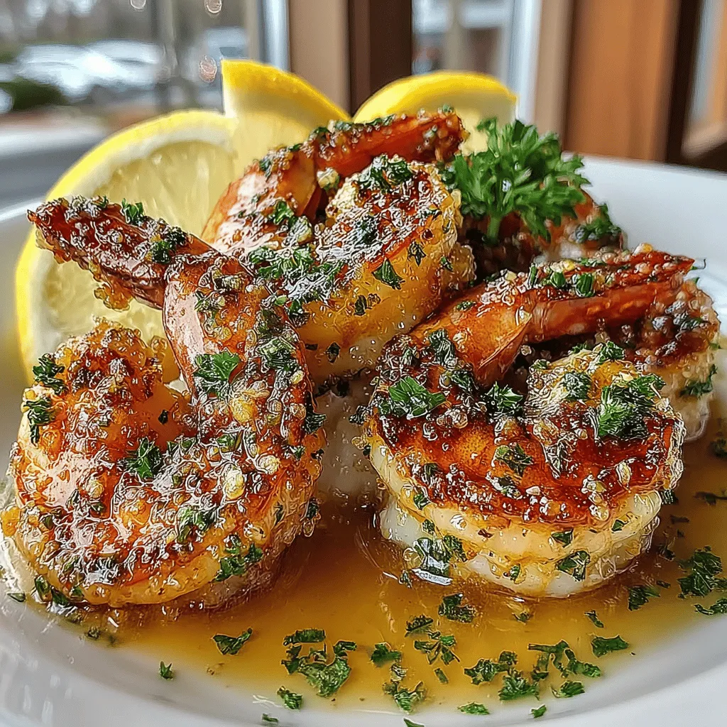 Lemon Glazed Shrimp is a delightful dish that embodies the perfect balance of tangy, sweet, and savory flavors. It features succulent shrimp coated in a glossy glaze that marries the bright acidity of fresh lemon juice with the natural sweetness of honey and the aromatic depth of garlic. This dish is not only a feast for the taste buds but also visually appealing, making it an excellent choice for both casual family dinners and more sophisticated gatherings.