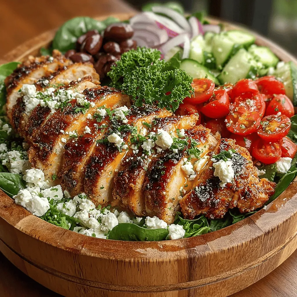 After grilling your chicken, it's essential to let it rest for a few minutes before slicing. This step is crucial as it allows the juices to redistribute throughout the meat, resulting in a more flavorful and moist chicken. If you slice the chicken immediately after grilling, the juices will run out, leaving you with dry pieces. Ideally, let your grilled chicken rest on a cutting board, covered loosely with aluminum foil, for about 5 to 10 minutes. While the chicken rests, you can prepare the salad and dressing, ensuring a seamless assembly once the chicken is ready.