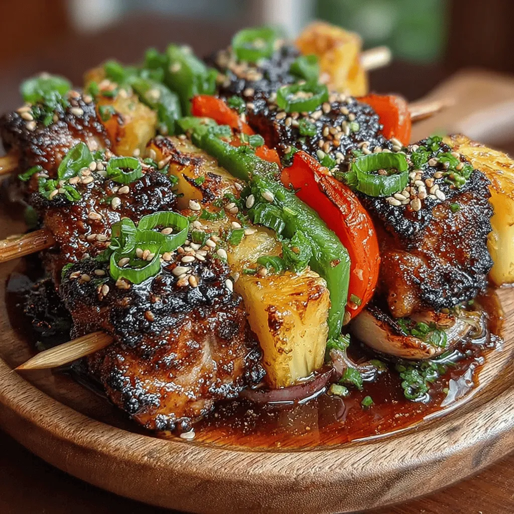 As the warm sun beckons us outdoors, I find myself reminiscing about summer barbecues filled with laughter, delicious food, and vibrant flavors. One dish that has always found its way to our family gatherings is the beloved teriyaki chicken skewers. Combining savory chicken, juicy pineapple, and colorful vegetables, these baked teriyaki chicken pineapple skewers are a delightful nod to summer, regardless of the season. Let me take you through this easy yet impressive recipe that is perfect for weeknight dinners or special occasions.