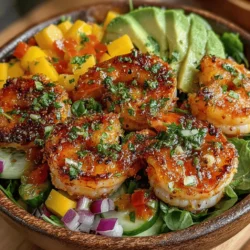 In today's fast-paced world, where health-conscious eating is more than just a trend, vibrant salads have emerged as a go-to meal option for individuals looking to combine flavor with nutrition. One standout recipe that encapsulates this ethos is the Tropical Bliss Mango & Shrimp Salad Bowl. This dish is a delightful amalgamation of fresh ingredients, showcasing the unique combination of tropical flavors that can elevate any dining experience. Whether you are seeking a light lunch, a refreshing dinner, or a dish that impresses at gatherings, this salad bowl is perfect for any season and occasion.