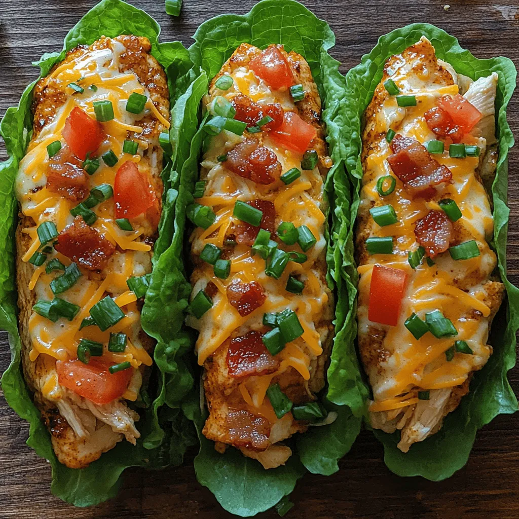 In the realm of modern cooking, few dishes can boast the delightful combination of flavors and textures that savory chicken bacon ranch lettuce wraps offer. This recipe marries tender, juicy chicken with the satisfying crunch of crispy bacon and the creamy richness of ranch dressing, all enveloped in crisp, fresh lettuce leaves. Whether you’re looking to satisfy a craving or seeking a nutritious, low-carb meal option, these wraps deliver on every front. They are ideal for a casual weeknight dinner, a light lunch, or even as a crowd-pleasing appetizer for gatherings, making them a versatile addition to any culinary repertoire.