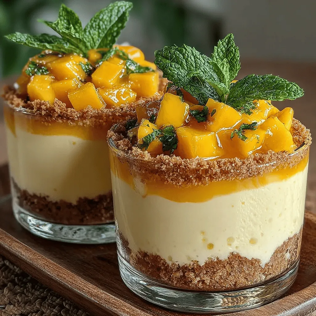 As the temperature rises and summer days stretch longer, the craving for refreshing desserts often takes center stage. No-bake desserts, in particular, have gained popularity for their ease of preparation and delightful flavors. They provide an ideal way to indulge your sweet tooth without the need for an oven, making them perfect for warm weather entertaining. Among the myriad of no-bake options, the Tropical Delight No-Bake Mango Cheesecake Cups stand out as an exceptionally refreshing treat.