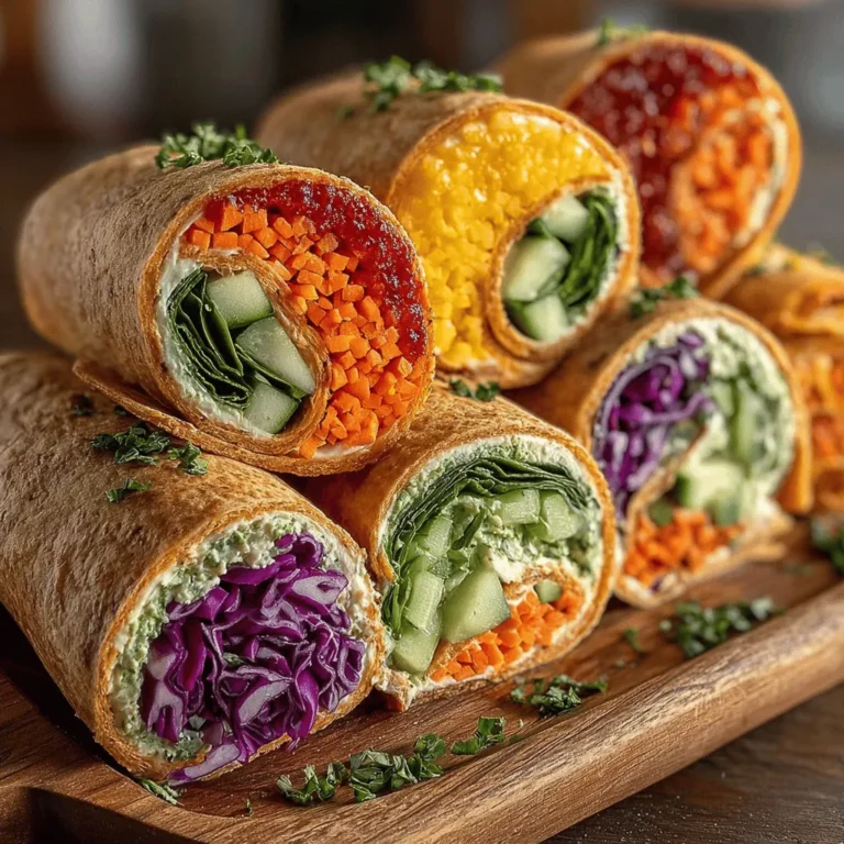 In the world of culinary creativity, pinwheels stand out as a delightful and versatile snack option. These rolled creations can be filled with an array of ingredients, making them suitable for any palate and occasion. Whether served at a party, as a fun lunch for kids, or as a healthy appetizer at gatherings, pinwheels offer a wonderful way to incorporate a variety of flavors and textures into a compact bite. Among the myriad of pinwheel variations, Rainbow Veggie Pinwheels emerge as a vibrant choice that not only pleases the eye but also packs a nutritional punch.