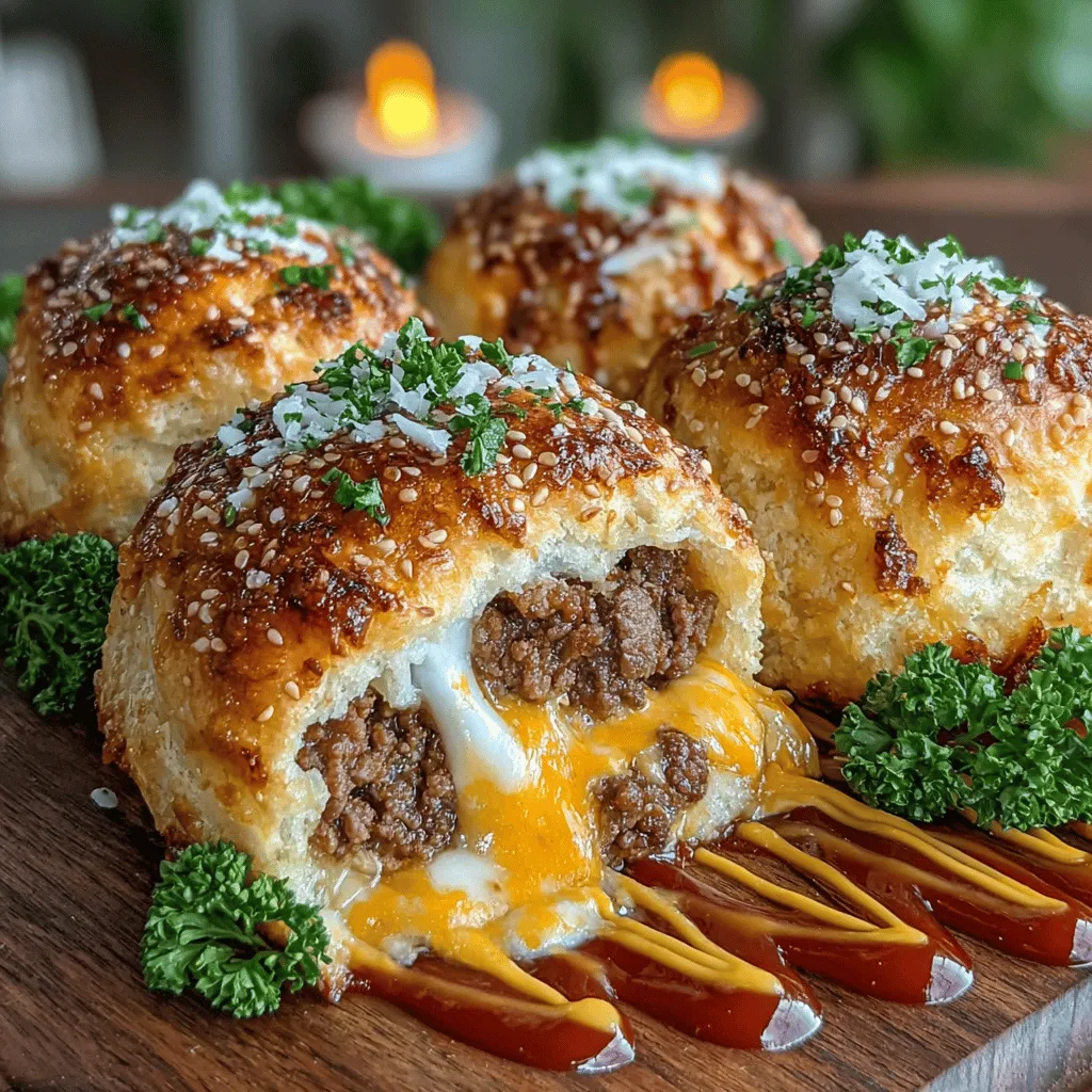Before diving into the preparation of Loaded Cheeseburger Biscuit Bombs, it's essential to familiarize yourself with the key ingredients that contribute to their mouthwatering flavor.