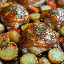 Smoky Paprika Chicken Sheet Pan Supper: A Flavorful Culinary Delight