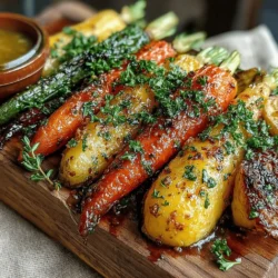 Roasted carrots are a culinary delight, celebrated for their natural sweetness and versatility. Whether served as a side dish, incorporated into salads, or enjoyed on their own, roasted carrots can transform any meal into a vibrant feast. Their deepening flavors when caramelized in the oven create a comforting experience that appeals to both kids and adults alike. Among the various ways to prepare this root vegetable, the honey-glazed version stands out as a particularly enticing option. The addition of honey not only enhances the carrots' sweetness but also introduces a delightful glaze that makes them irresistible.