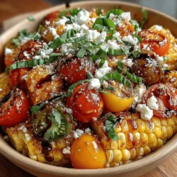 Delight in the vibrant flavors of summer with the Sun-Kissed Corn & Tomato Medley. This refreshing salad is a celebration of the natural sweetness of fresh corn and the juicy burst of cherry tomatoes, making it an ideal dish for warm-weather gatherings or a light, wholesome lunch. Packed with color and nutrients, this recipe not only pleases the palate but also provides a visual feast that can brighten up any table. In this article, we will delve into the ingredients, preparation methods, and nutritional benefits of this beautiful medley, ensuring you have everything you need to create this dish from scratch.