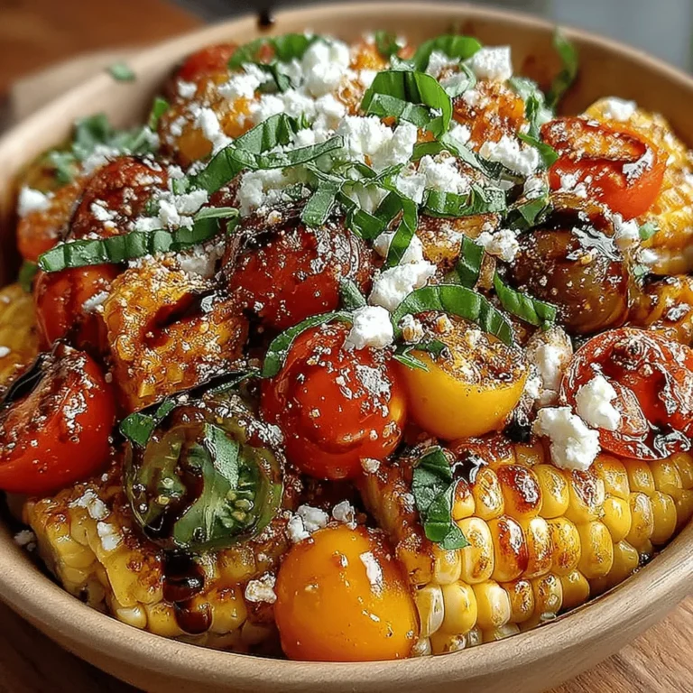 Delight in the vibrant flavors of summer with the Sun-Kissed Corn & Tomato Medley. This refreshing salad is a celebration of the natural sweetness of fresh corn and the juicy burst of cherry tomatoes, making it an ideal dish for warm-weather gatherings or a light, wholesome lunch. Packed with color and nutrients, this recipe not only pleases the palate but also provides a visual feast that can brighten up any table. In this article, we will delve into the ingredients, preparation methods, and nutritional benefits of this beautiful medley, ensuring you have everything you need to create this dish from scratch.