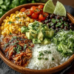 There's something magical about the aroma of a home-cooked meal wafting through the kitchen. For many, this scent invokes a tapestry of memories—family gatherings, shared laughter, and comforting moments around the dinner table. One dish that has firmly established itself as a beloved staple in our household is the Zesty Salsa Chicken Burrito Bowl. This delightful recipe is not only a feast for the senses but also a celebration of fresh, vibrant flavors that come together harmoniously.