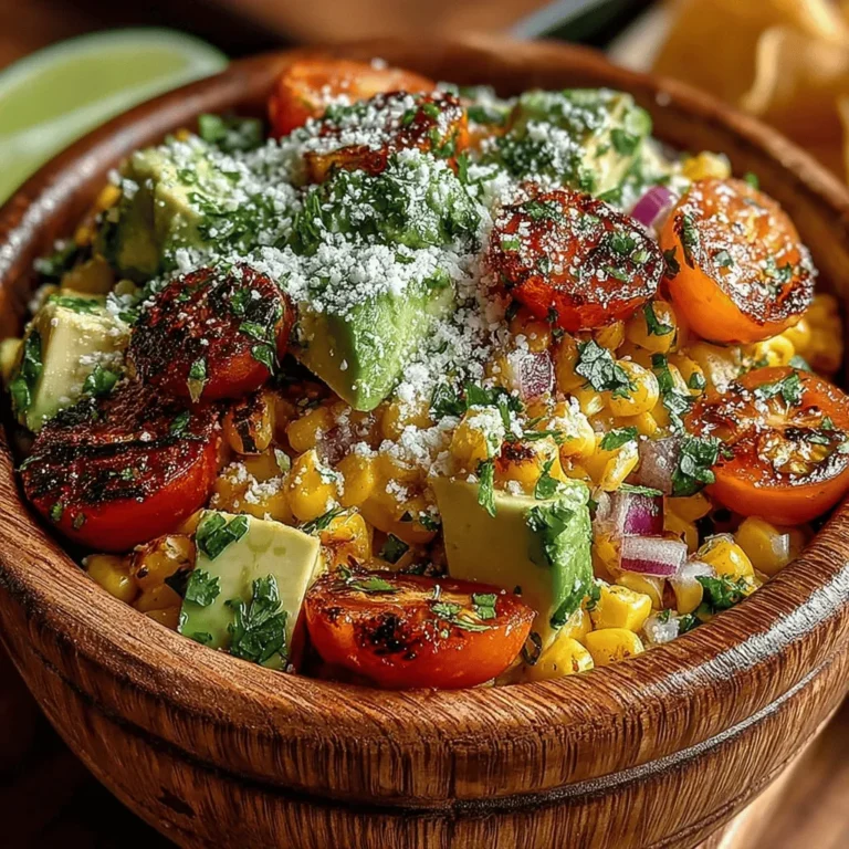 When it comes to vibrant, nutritious dishes that can elevate any meal, the Golden Corn & Creamy Avocado Salad stands out as a true gem. This salad is not only visually appealing, boasting a kaleidoscope of colors, but it also brings together a medley of flavors and textures that are both satisfying and refreshing. Whether you're preparing a light lunch, a side dish for a summer barbecue, or a healthy complement to a main course, this salad is sure to impress.