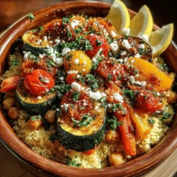 In recent years, vegetarian dishes have surged in popularity, capturing the attention of both health-conscious eaters and culinary enthusiasts alike. The appeal lies not only in the vibrant flavors and colors that plant-based ingredients offer but also in the significant health benefits they provide. Among the myriad of vegetarian options, the Golden Roasted Veggie Couscous Bowls stand out as a wholesome and colorful meal that is as satisfying as it is nutritious.