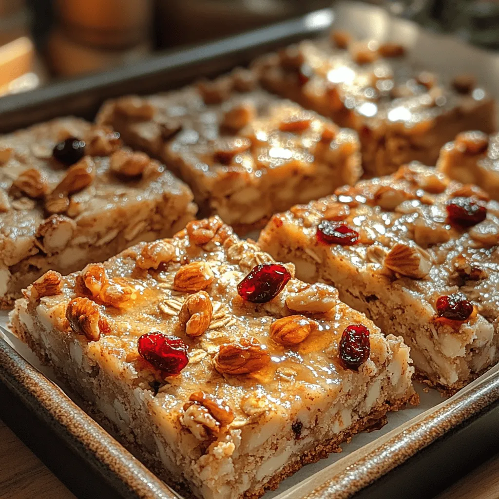 There's something undeniably comforting about a homemade treat, especially when it’s crafted from wholesome ingredients that nourish both the body and soul. Sweet maple oat bars hold a special place in my heart, resonating with the warmth of cherished memories and the joy of simple pleasures. I vividly recall the first time I made them on a chilly autumn afternoon, the inviting aroma of warm oats and maple syrup wafting through the kitchen, enveloping me in a cozy embrace. As the golden bars baked, anticipation bubbled inside me, knowing that soon I would indulge in a delicious snack that was not only delightful but also nourishing.