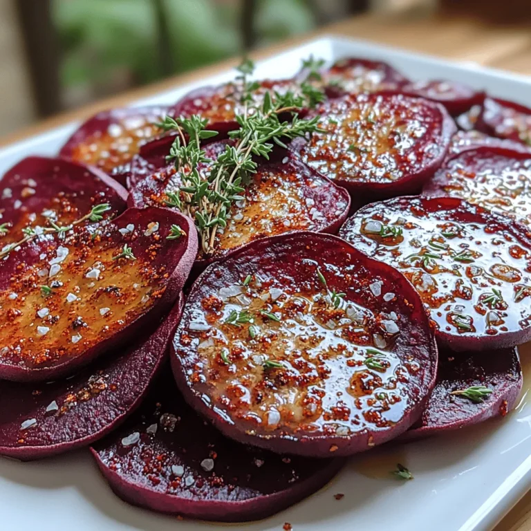 - Choose Fresh Beets: The fresher the beets, the better the flavor and texture. Look for firm, smooth beets without any soft spots. Fresh beets will yield better chips that are crunchy and flavorful.