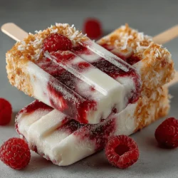 As the warm weather beckons us outdoors, few things are as delightful as indulging in a homemade ice pop. These frozen treats not only provide a refreshing escape from the heat but also offer an opportunity to create something delicious and nutritious right in your own kitchen. One such recipe that perfectly captures the essence of summer is Frozen Raspberry Coconut Ice Pops. These pops combine the tart sweetness of fresh raspberries with the creamy richness of coconut, resulting in a treat that is both refreshing and satisfying.