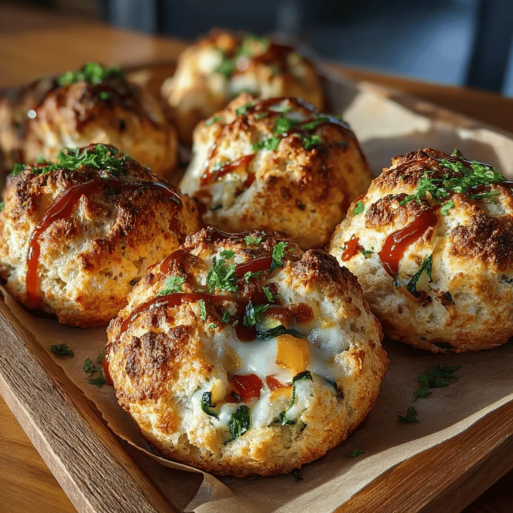 Imagine biting into a warm, gooey pocket filled with layers of rich flavors, all while knowing you're indulging in a healthier option. That’s the magic of Mini Veggie Lasagna Biscuit Bombs. These delightful treats marry the comforting essence of classic lasagna with the convenience and fun of bite-sized biscuits. Perfectly portioned for parties, game days, or a cozy family dinner, these mini bombs are not just a delicious snack; they’re a nutritious option packed with wholesome ingredients.