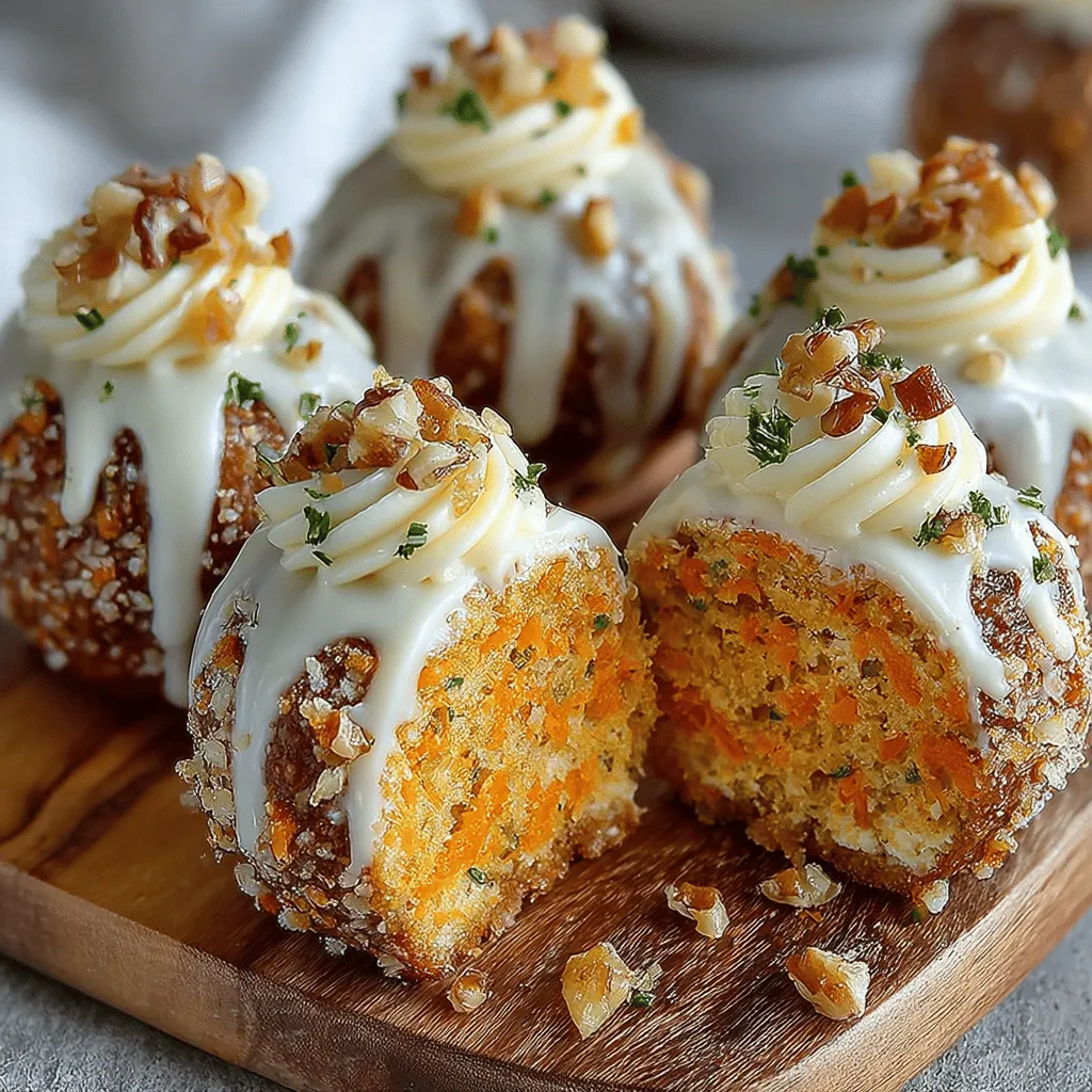 Frosty Carrot Cake Cream Bites are a delightful treat that reimagines traditional carrot cake in a fun, bite-sized format. These creamy, frosty morsels offer a refreshing twist on the classic dessert, perfectly blending the rich flavors of carrot cake with a cool, smooth finish. Ideal for any occasion, whether you’re hosting a gathering, celebrating a special event, or simply indulging in a sweet snack, these bites are sure to impress your guests and satisfy your sweet tooth.