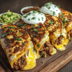 Zesty Green Chili Turkey Quesadillas