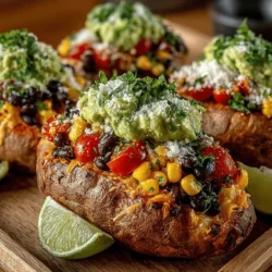 Sweet Potato Bliss with Guacamole Delight