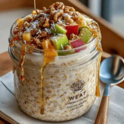 Cinnamon-Spiced Apple Delight Overnight Oats