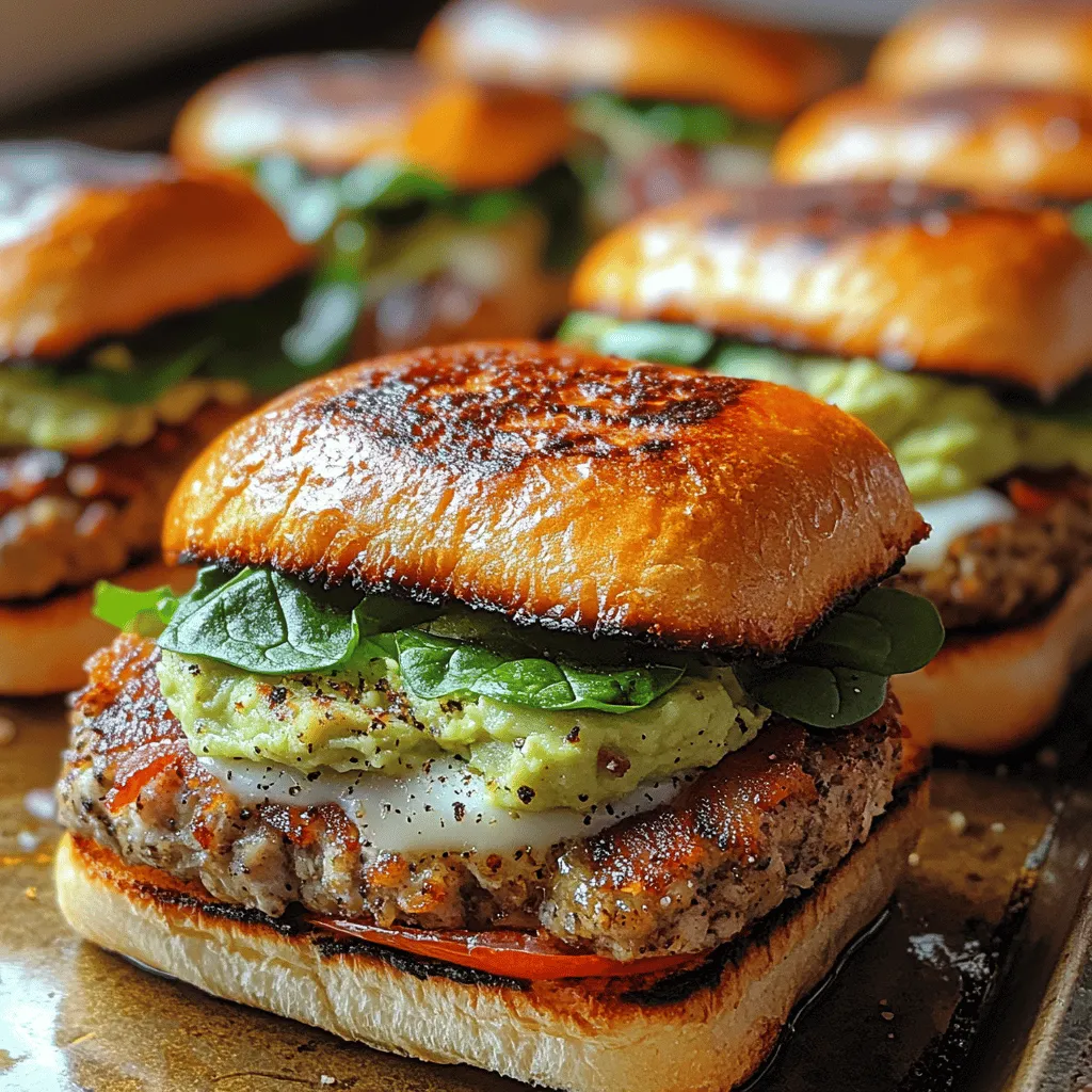 Sliders have taken the culinary world by storm, celebrated for their bite-sized convenience and endless versatility. These mini sandwiches offer a canvas for creativity, allowing chefs and home cooks alike to experiment with a variety of flavors and ingredients. One such delightful creation is the Avocado Chicken Bacon Slider. This recipe elevates the classic slider by combining the savory goodness of chicken and bacon with the creamy richness of avocado, making it a standout choice for gatherings, game days, or a simple weeknight meal.