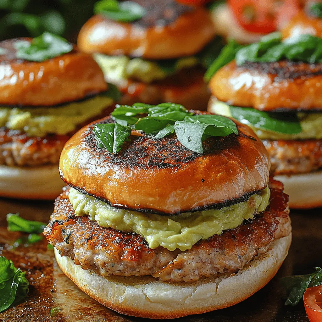 Sliders have taken the culinary world by storm, celebrated for their bite-sized convenience and endless versatility. These mini sandwiches offer a canvas for creativity, allowing chefs and home cooks alike to experiment with a variety of flavors and ingredients. One such delightful creation is the Avocado Chicken Bacon Slider. This recipe elevates the classic slider by combining the savory goodness of chicken and bacon with the creamy richness of avocado, making it a standout choice for gatherings, game days, or a simple weeknight meal.