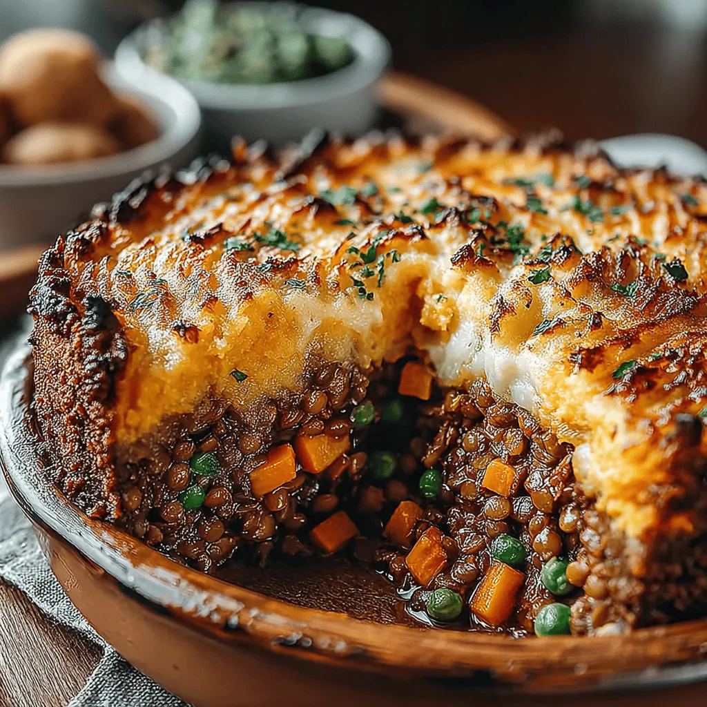 In the world of comfort food, few dishes can rival the warmth and satisfaction of a shepherd's pie. Traditionally made with ground meat and topped with creamy mashed potatoes, shepherd's pie is a beloved classic that evokes feelings of nostalgia and home-cooked goodness. However, as the culinary landscape evolves, many are seeking plant-based alternatives that offer the same hearty satisfaction without sacrificing flavor. Enter the Cozy Lentil and Sweet Potato Shepherd’s Pie, a delightful twist on the traditional recipe that marries hearty lentils with the natural sweetness of mashed sweet potatoes.