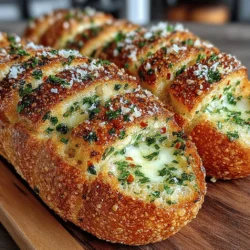 Garlic bread is a beloved staple in many households, cherished for its aromatic flavors and satisfying crunch. Whether served alongside pasta, enjoyed as a snack, or featured at casual gatherings, this comforting dish has a special place in culinary traditions around the world. Our recipe for Crispy Herb-Infused Baked Garlic Bread elevates the classic dish by incorporating a medley of fresh herbs and a hint of spice, creating a delightful flavor experience that is sure to impress.