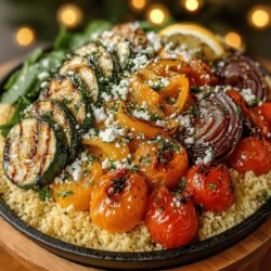 As we embrace the warmer months, there's nothing quite as satisfying as a dish that celebrates the season's bounty. The Colorful Grilled Veggie Couscous Bowl is a vibrant combination of fresh, seasonal vegetables and fluffy couscous, creating a meal that is both nutritious and visually appealing. This dish not only delights the palate but also encourages a more colorful and varied diet, essential for maintaining good health. Packed with flavors and nutrients, it's the perfect choice for a light lunch or a hearty dinner.